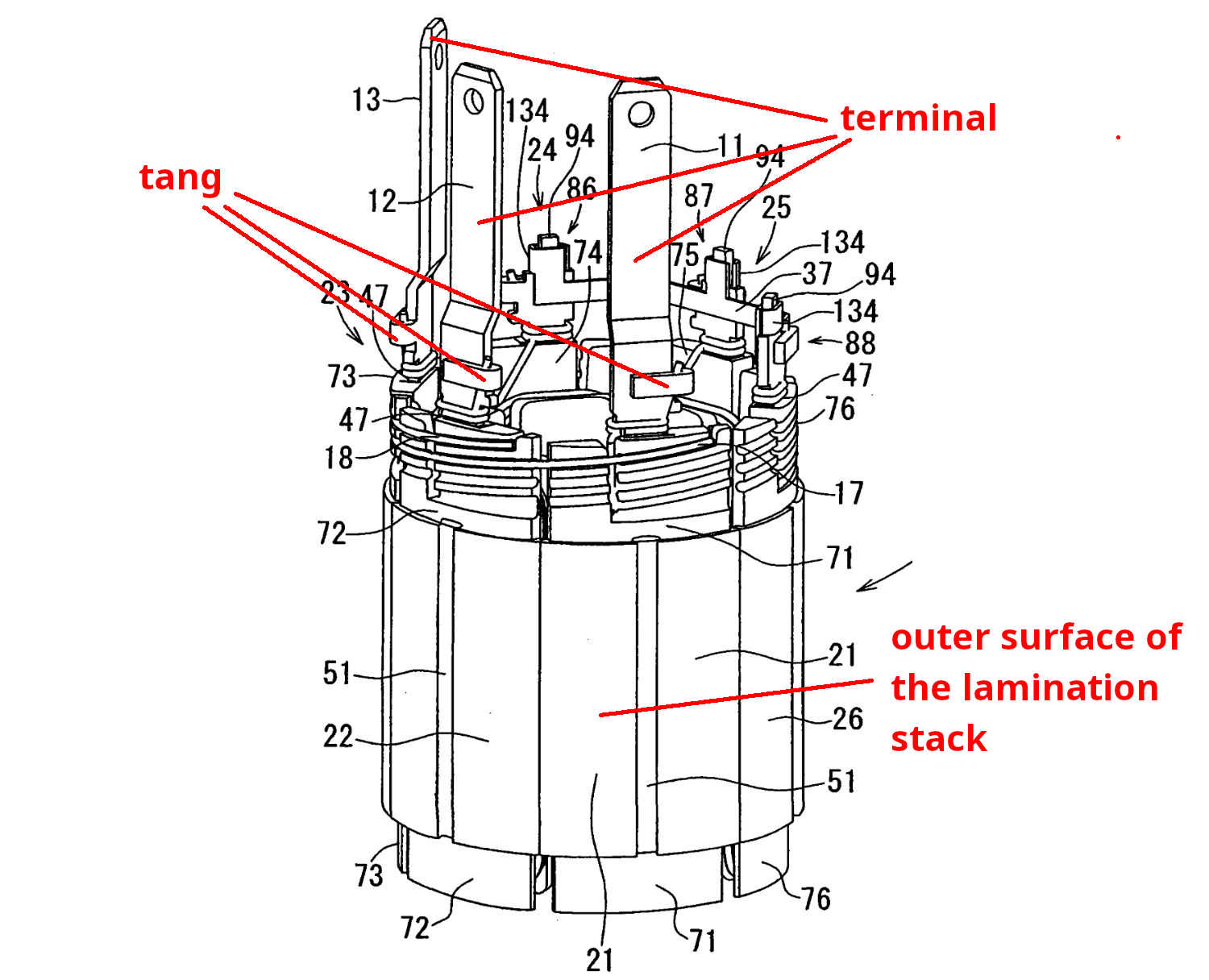16342 Stator Assembly RWS IP Research
